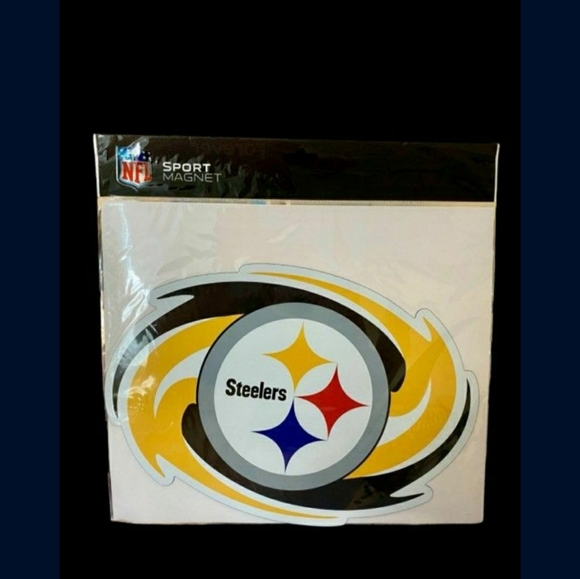 Pittsburgh Steelers Large Sports Magnet By Forever Collectibles New - Picture 3 of 3